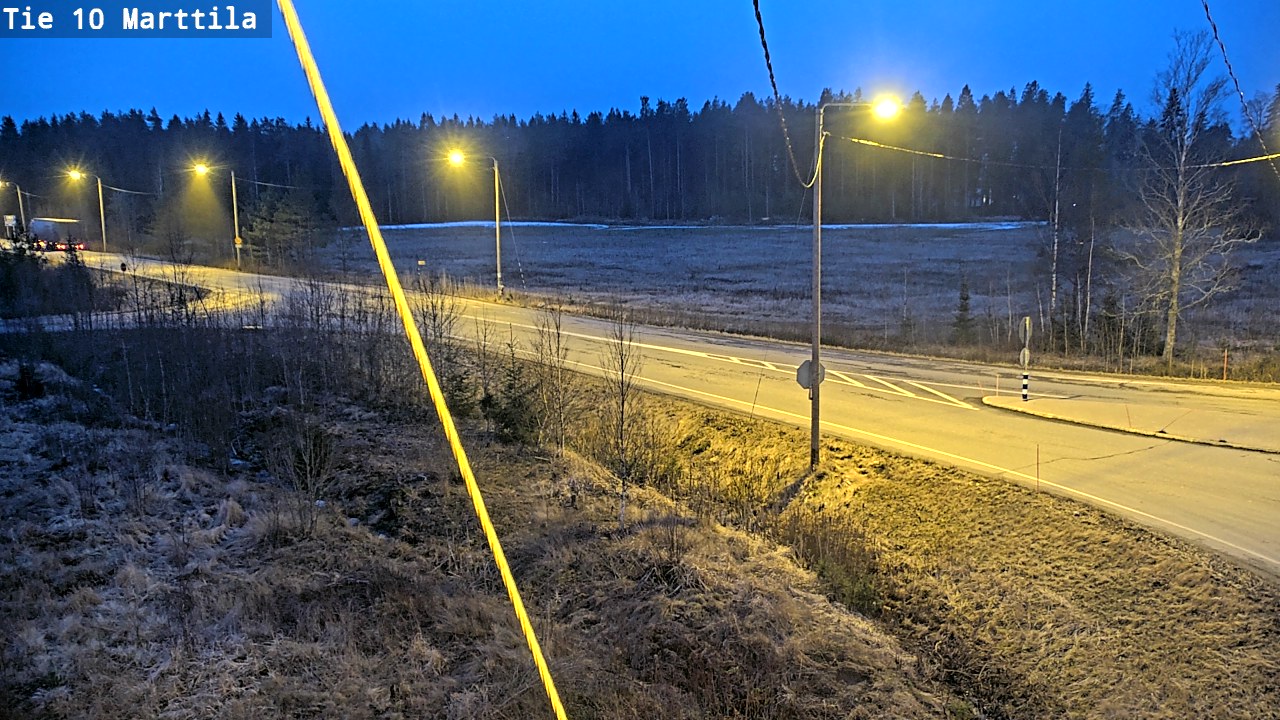 Weather Camera Image Road 10 Marttila, Marttila, Varsinais-Suomi