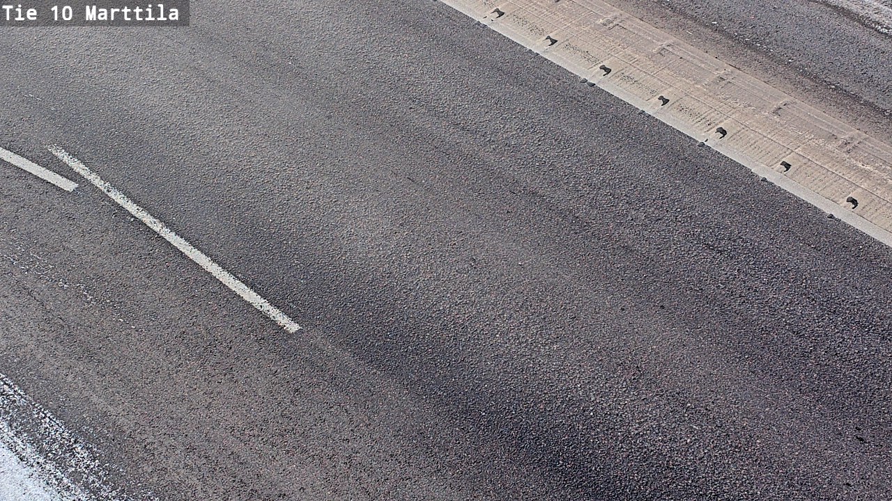 Weather Camera Image Väg 10 S:t Mårtens, Marttila, Varsinais-Suomi