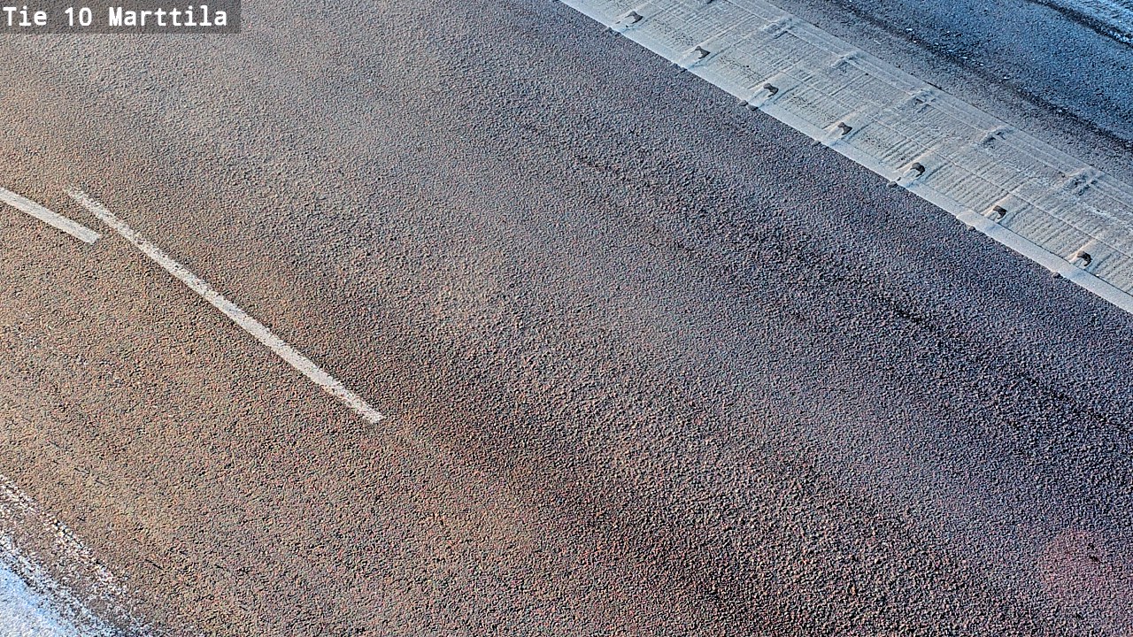 Weather Camera Image Väg 10 S:t Mårtens, Marttila, Varsinais-Suomi