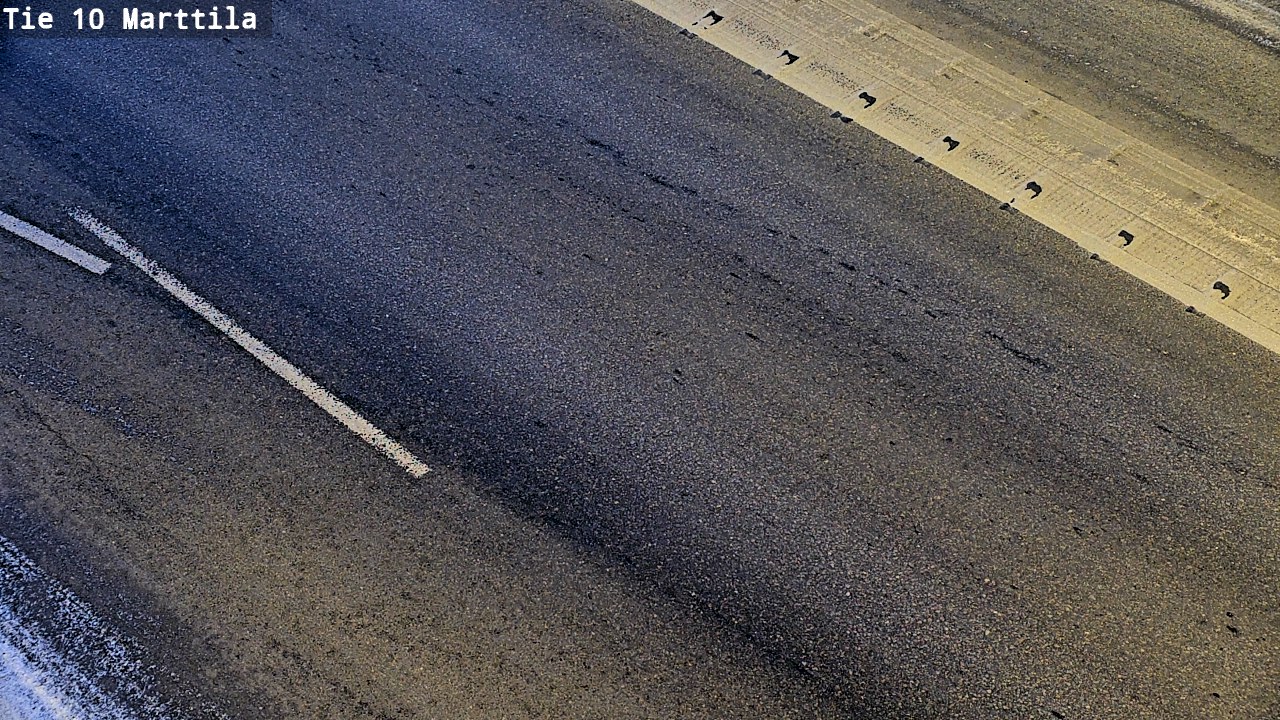 Weather Camera Image Väg 10 S:t Mårtens, Marttila, Varsinais-Suomi