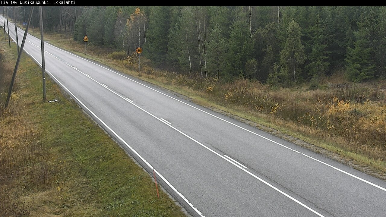 Kelikamerat Kuva Tie 196 Uusikaupunki, Lokalahti, Uusikaupunki, Varsinais-Suomi