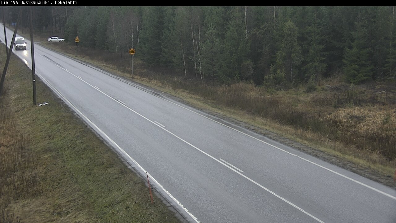 Weather Camera Image Väg 196 Nystad, Lokalax, Uusikaupunki, Varsinais-Suomi