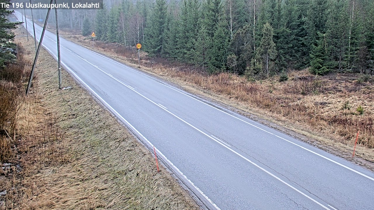 Kelikamerat Kuva Tie 196 Uusikaupunki, Lokalahti, Uusikaupunki, Varsinais-Suomi