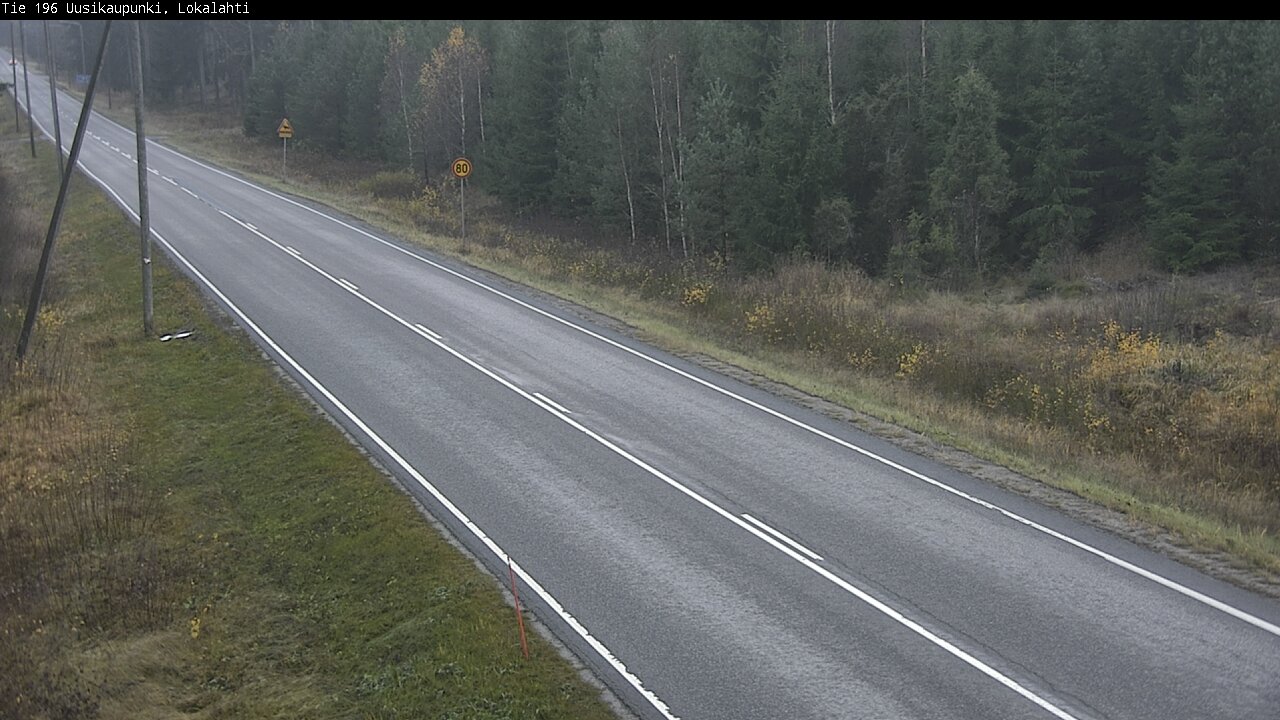 Kelikamerat Kuva Tie 196 Uusikaupunki, Lokalahti, Uusikaupunki, Varsinais-Suomi