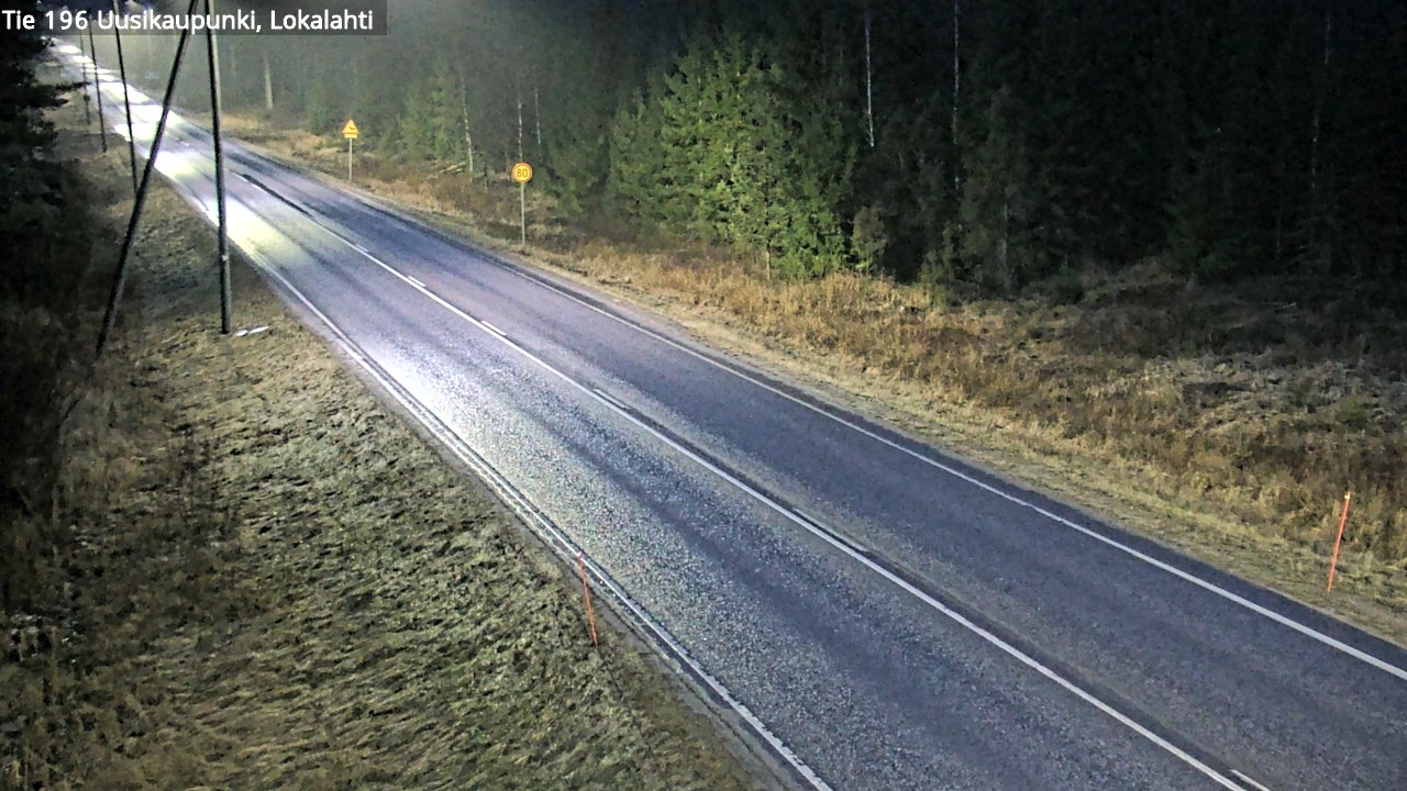 Kelikamerat Kuva Tie 196 Uusikaupunki, Lokalahti, Uusikaupunki, Varsinais-Suomi