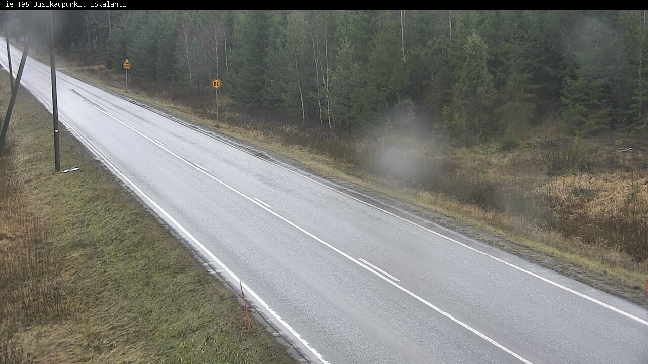 Weather Camera Image Väg 196 Nystad, Lokalax, Uusikaupunki, Varsinais-Suomi