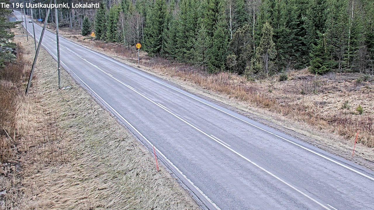 Kelikamerat Kuva Tie 196 Uusikaupunki, Lokalahti, Uusikaupunki, Varsinais-Suomi