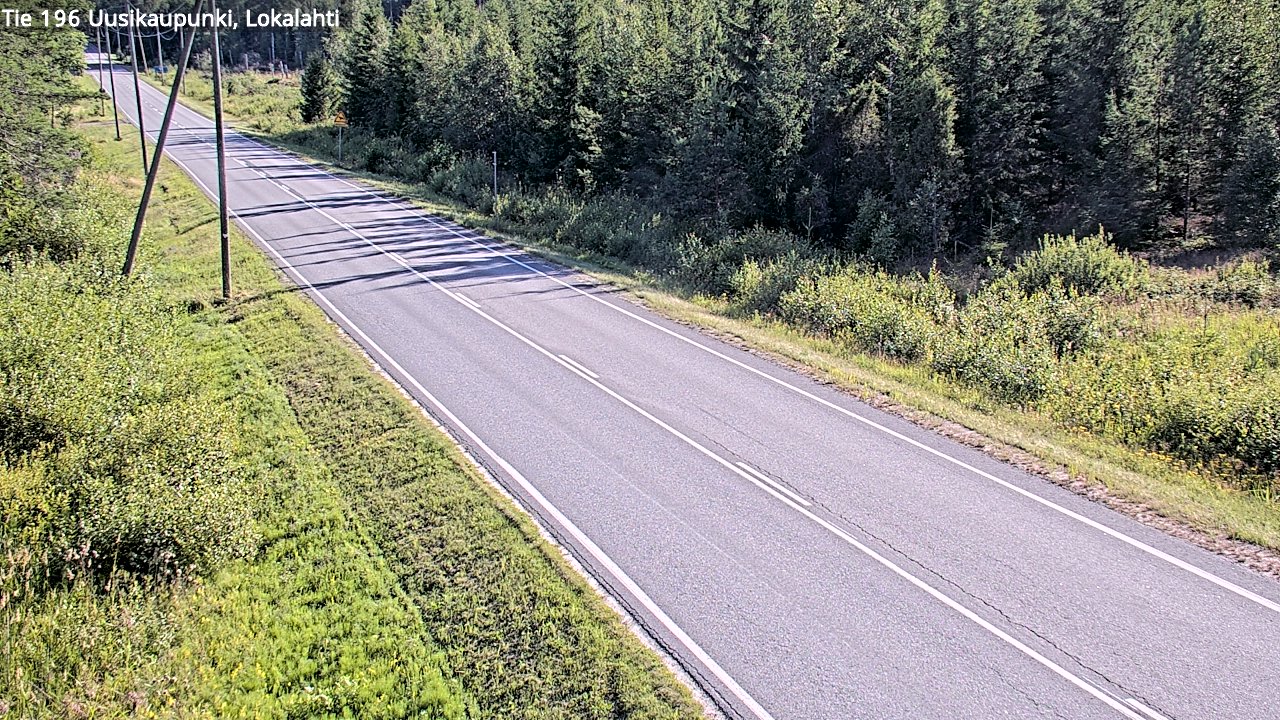 Kelikamerat Kuva Tie 196 Uusikaupunki, Lokalahti, Uusikaupunki, Varsinais-Suomi