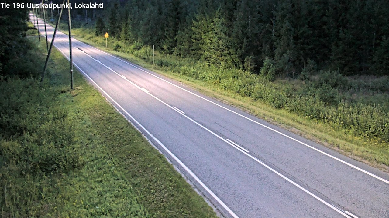 Kelikamerat Kuva Tie 196 Uusikaupunki, Lokalahti, Uusikaupunki, Varsinais-Suomi