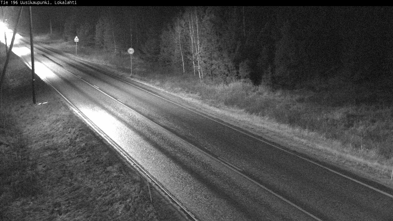 Weather Camera Image Väg 196 Nystad, Lokalax, Uusikaupunki, Varsinais-Suomi