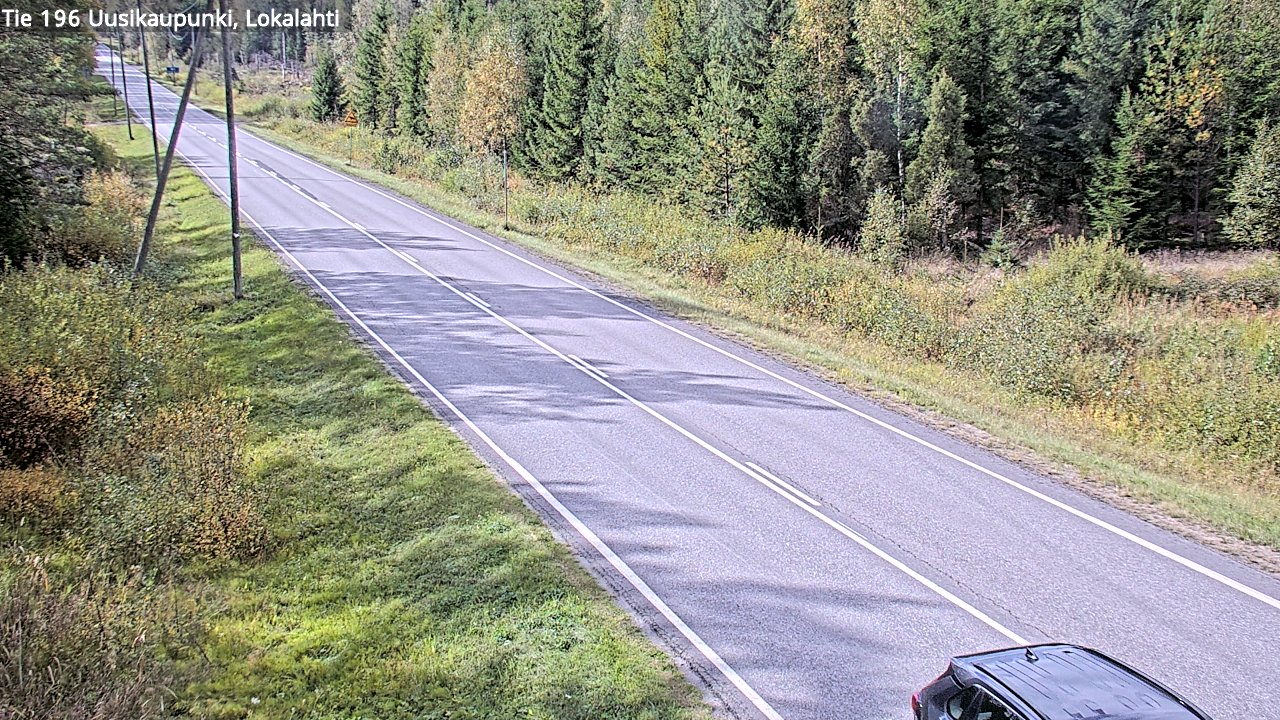 Weather Camera Image Road 196 Uusikaupunki, Lokalahti, Uusikaupunki, Varsinais-Suomi