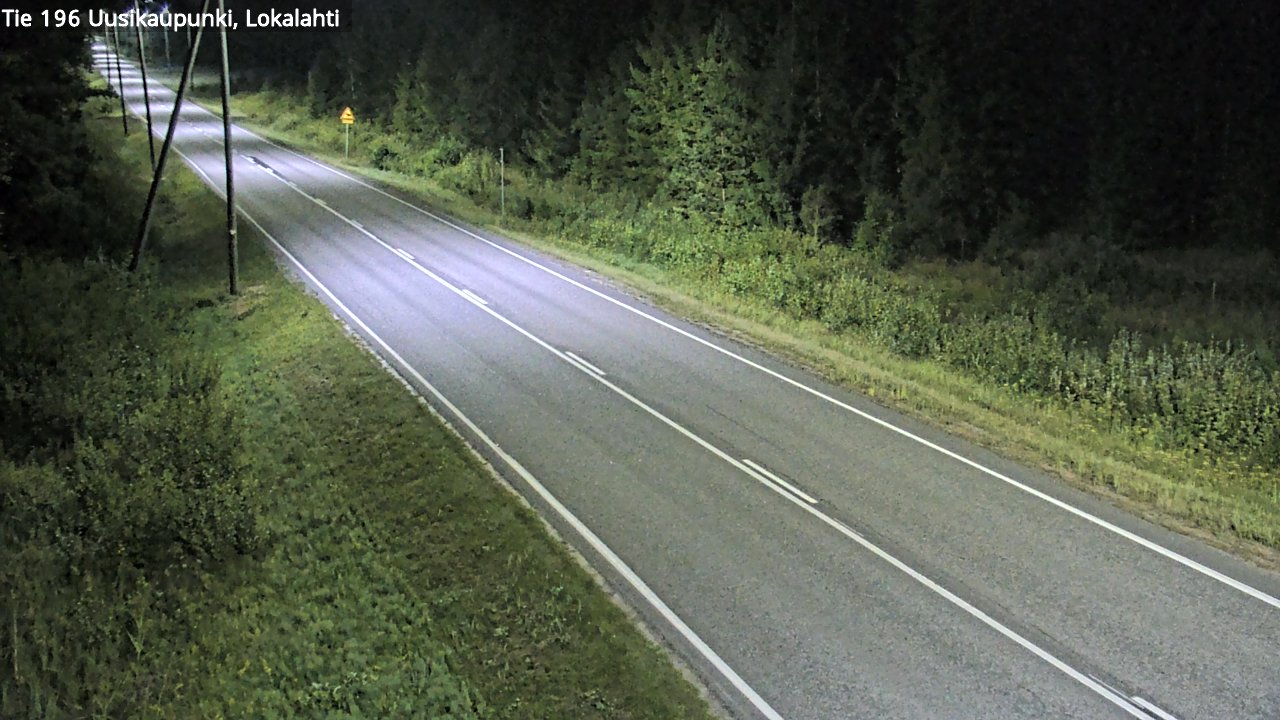 Kelikamerat Kuva Tie 196 Uusikaupunki, Lokalahti, Uusikaupunki, Varsinais-Suomi