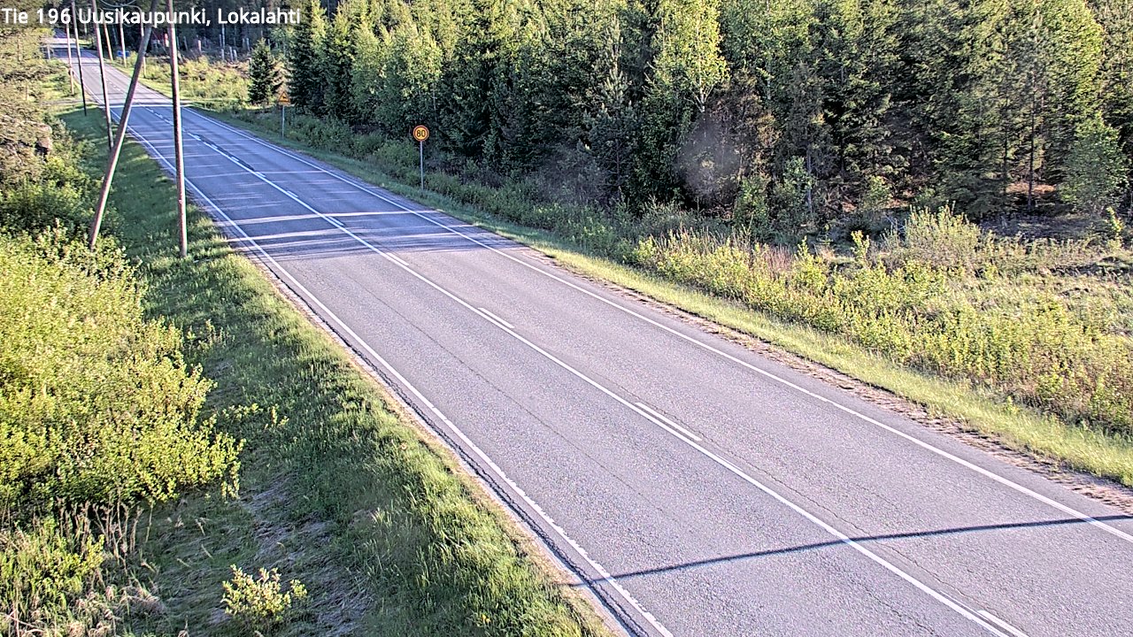 Kelikamerat Kuva Tie 196 Uusikaupunki, Lokalahti, Uusikaupunki, Varsinais-Suomi