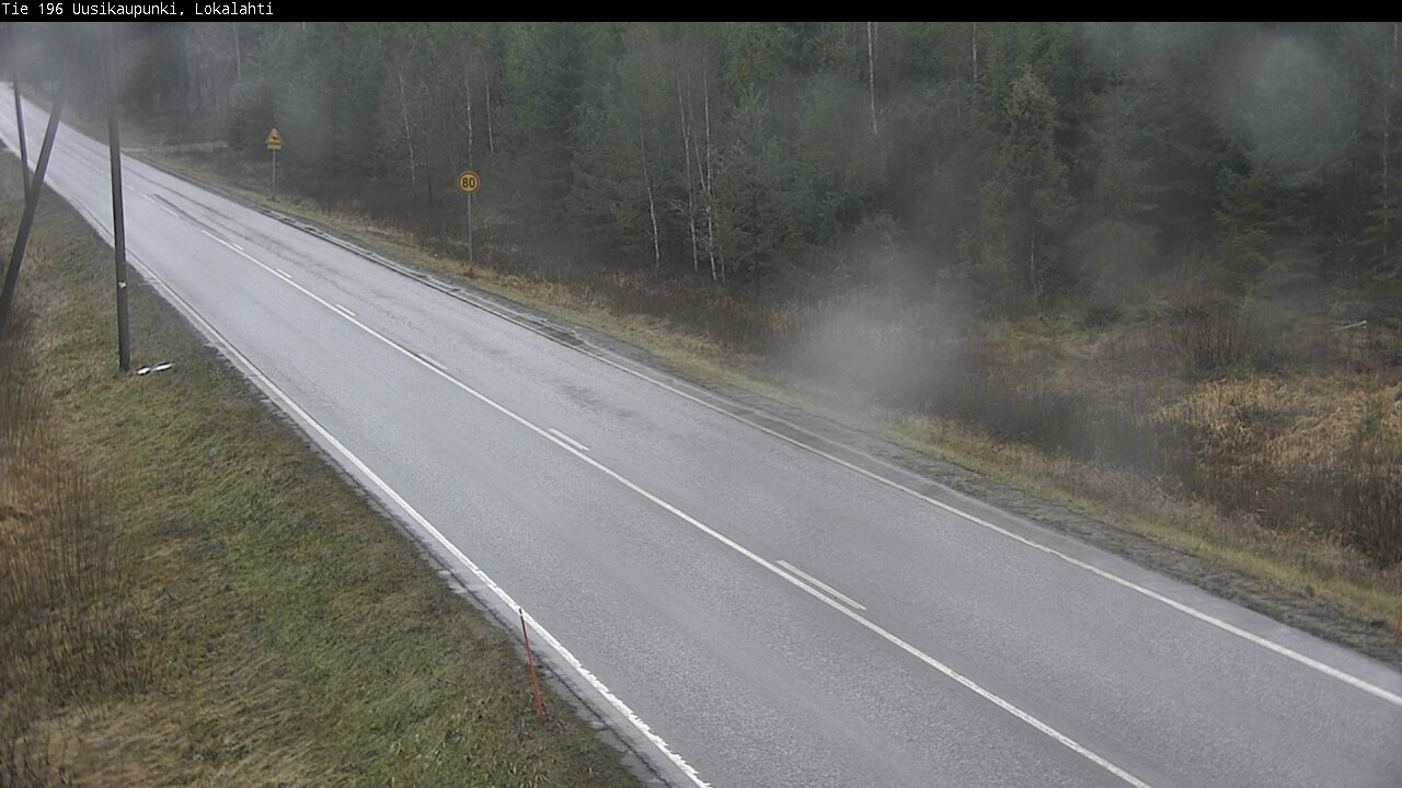 Weather Camera Image Väg 196 Nystad, Lokalax, Uusikaupunki, Varsinais-Suomi
