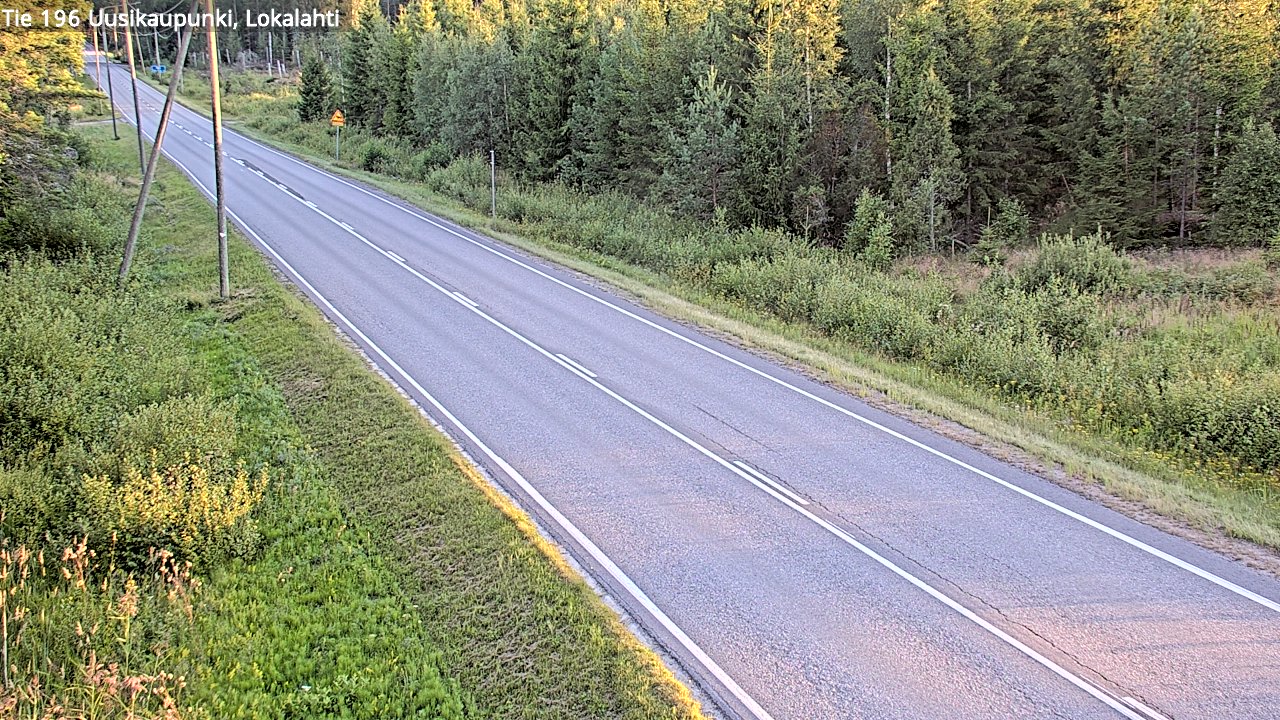 Kelikamerat Kuva Tie 196 Uusikaupunki, Lokalahti, Uusikaupunki, Varsinais-Suomi