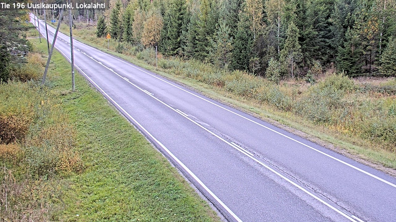 Kelikamerat Kuva Tie 196 Uusikaupunki, Lokalahti, Uusikaupunki, Varsinais-Suomi