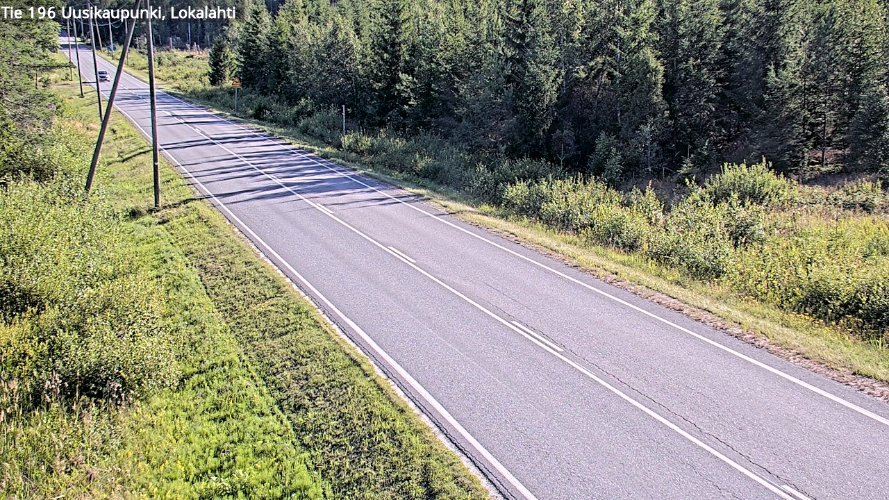 Kelikamerat Kuva Tie 196 Uusikaupunki, Lokalahti, Uusikaupunki, Varsinais-Suomi