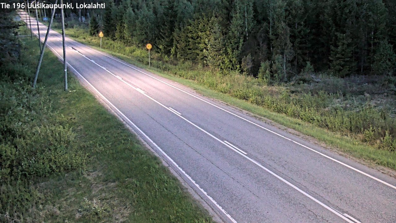 Kelikamerat Kuva Tie 196 Uusikaupunki, Lokalahti, Uusikaupunki, Varsinais-Suomi