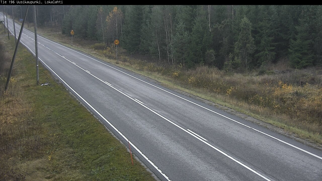 Kelikamerat Kuva Tie 196 Uusikaupunki, Lokalahti, Uusikaupunki, Varsinais-Suomi