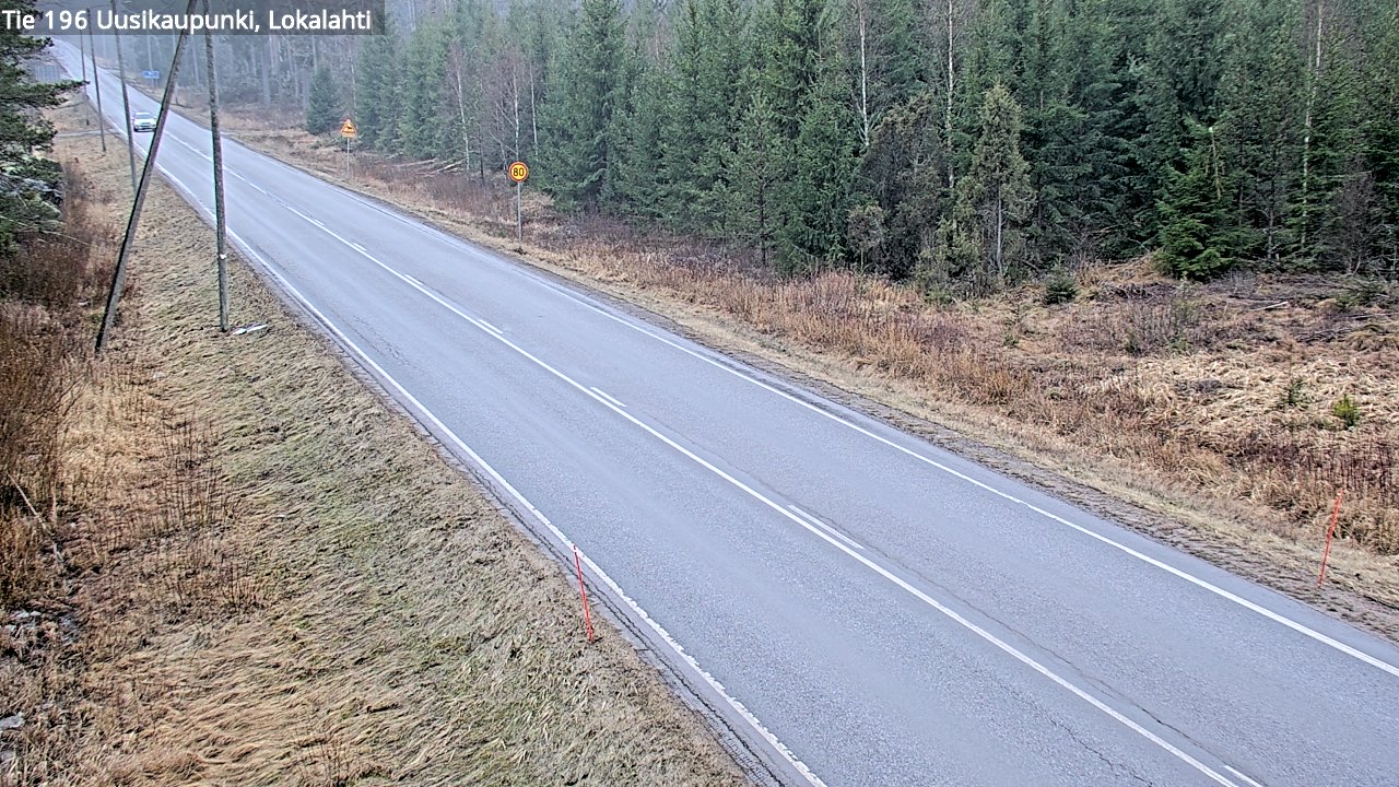 Kelikamerat Kuva Tie 196 Uusikaupunki, Lokalahti, Uusikaupunki, Varsinais-Suomi