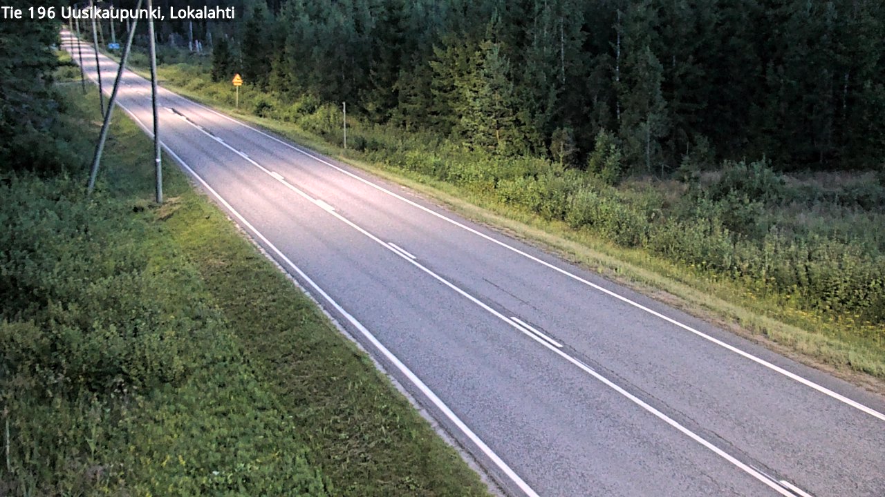 Kelikamerat Kuva Tie 196 Uusikaupunki, Lokalahti, Uusikaupunki, Varsinais-Suomi