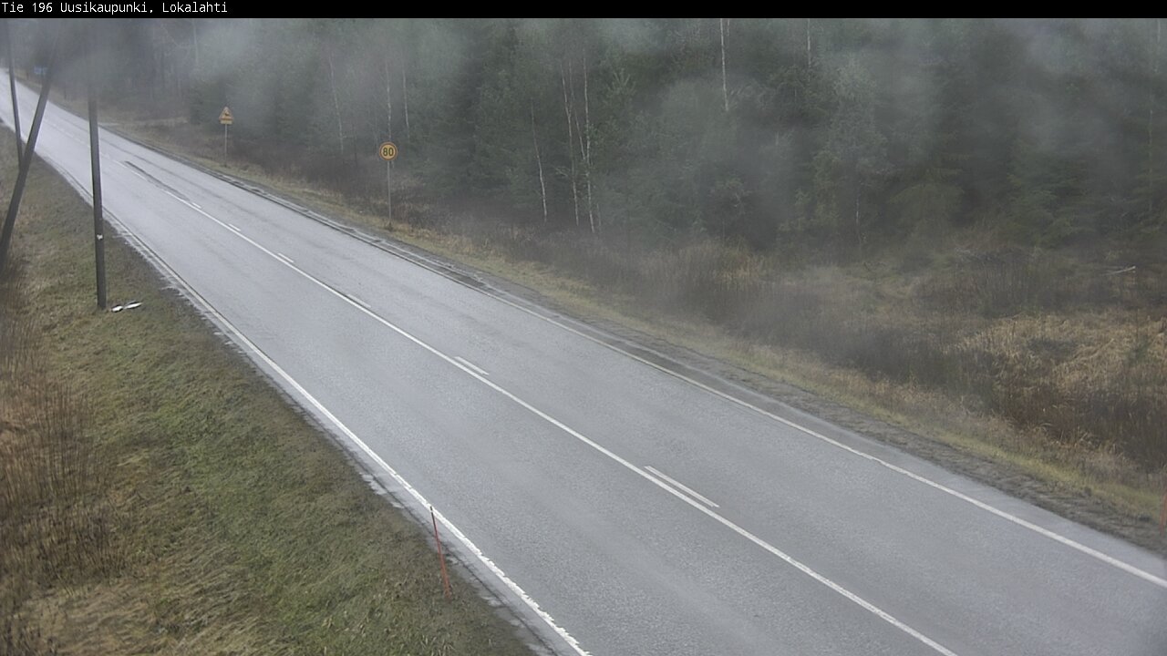 Weather Camera Image Väg 196 Nystad, Lokalax, Uusikaupunki, Varsinais-Suomi