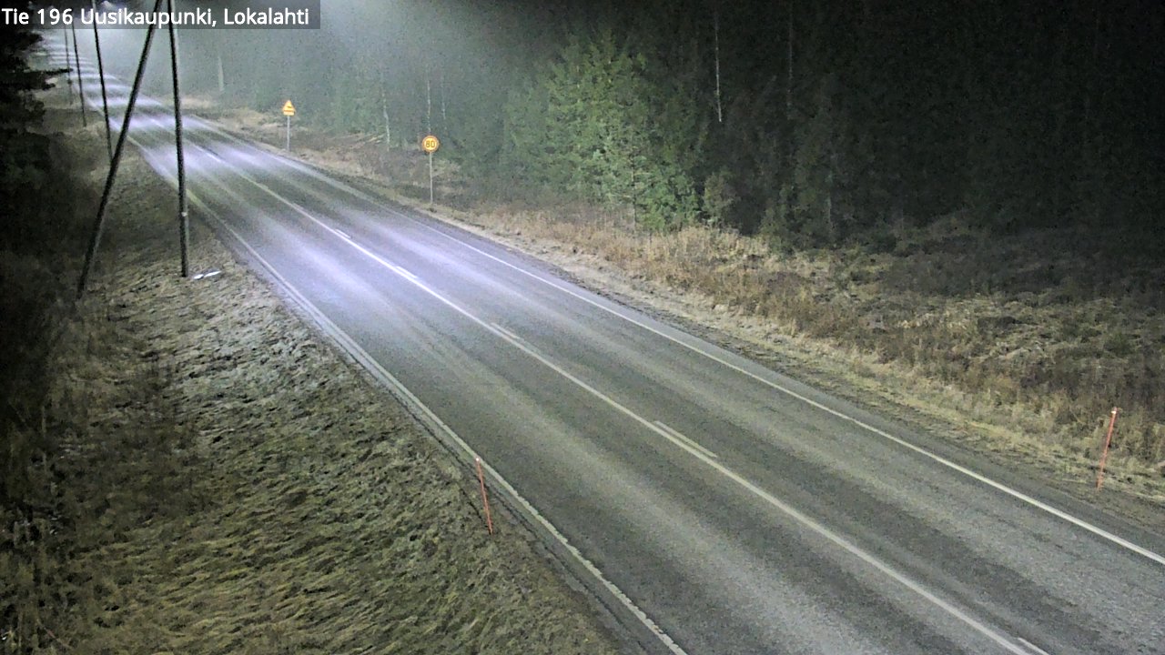 Kelikamerat Kuva Tie 196 Uusikaupunki, Lokalahti, Uusikaupunki, Varsinais-Suomi