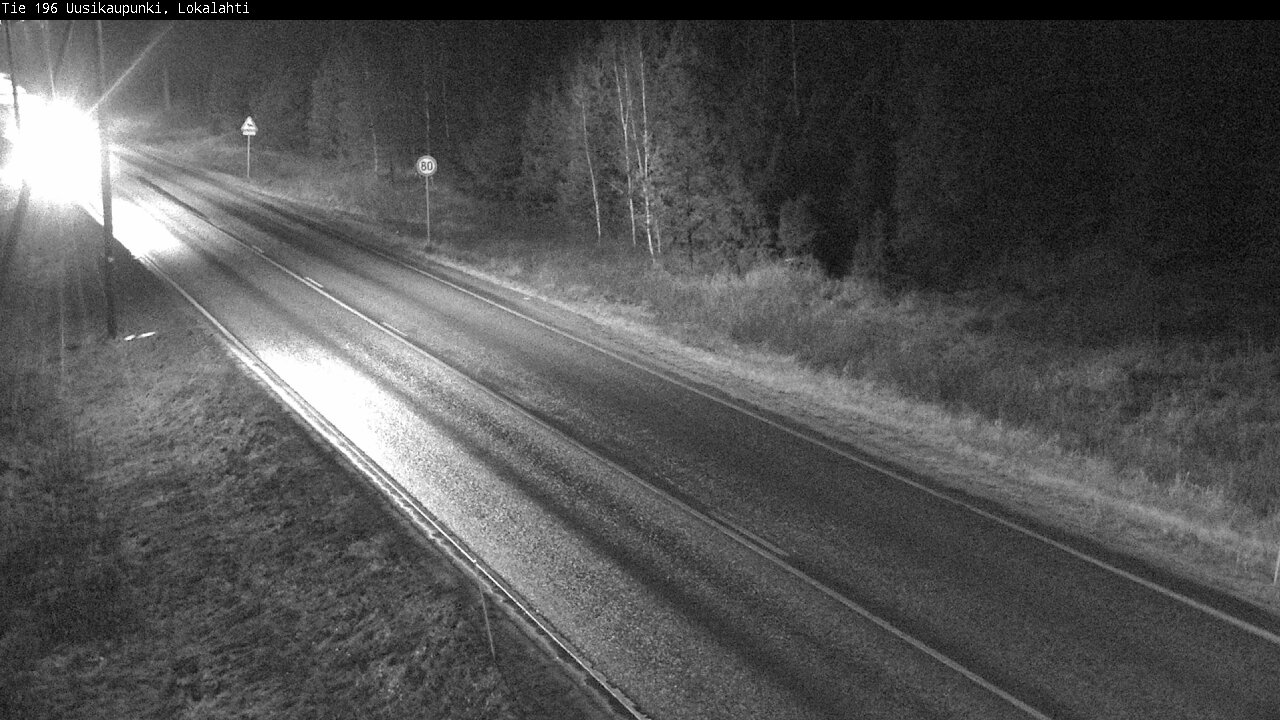Weather Camera Image Väg 196 Nystad, Lokalax, Uusikaupunki, Varsinais-Suomi