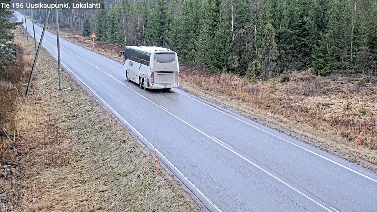 Kelikamerat Kuva Tie 196 Uusikaupunki, Lokalahti, Uusikaupunki, Varsinais-Suomi