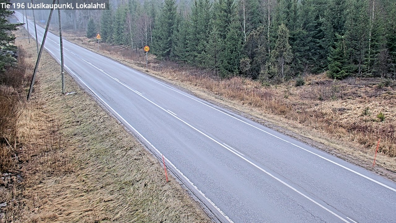 Kelikamerat Kuva Tie 196 Uusikaupunki, Lokalahti, Uusikaupunki, Varsinais-Suomi