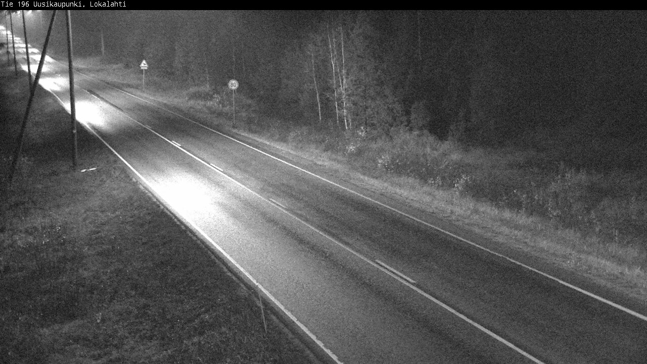 Kelikamerat Kuva Tie 196 Uusikaupunki, Lokalahti, Uusikaupunki, Varsinais-Suomi