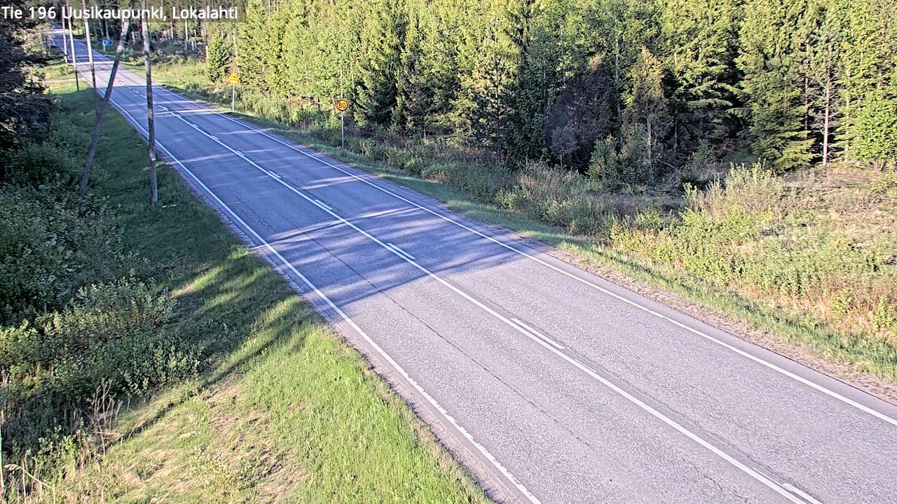 Kelikamerat Kuva Tie 196 Uusikaupunki, Lokalahti, Uusikaupunki, Varsinais-Suomi