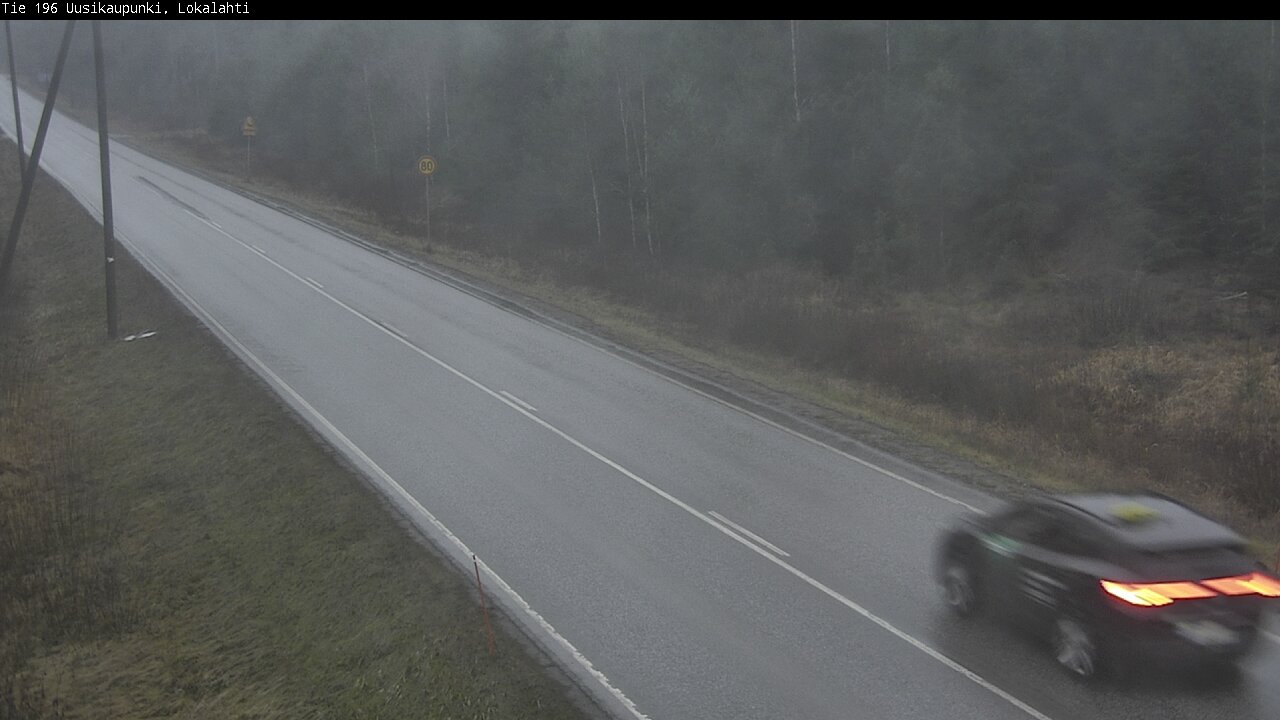 Weather Camera Image Väg 196 Nystad, Lokalax, Uusikaupunki, Varsinais-Suomi
