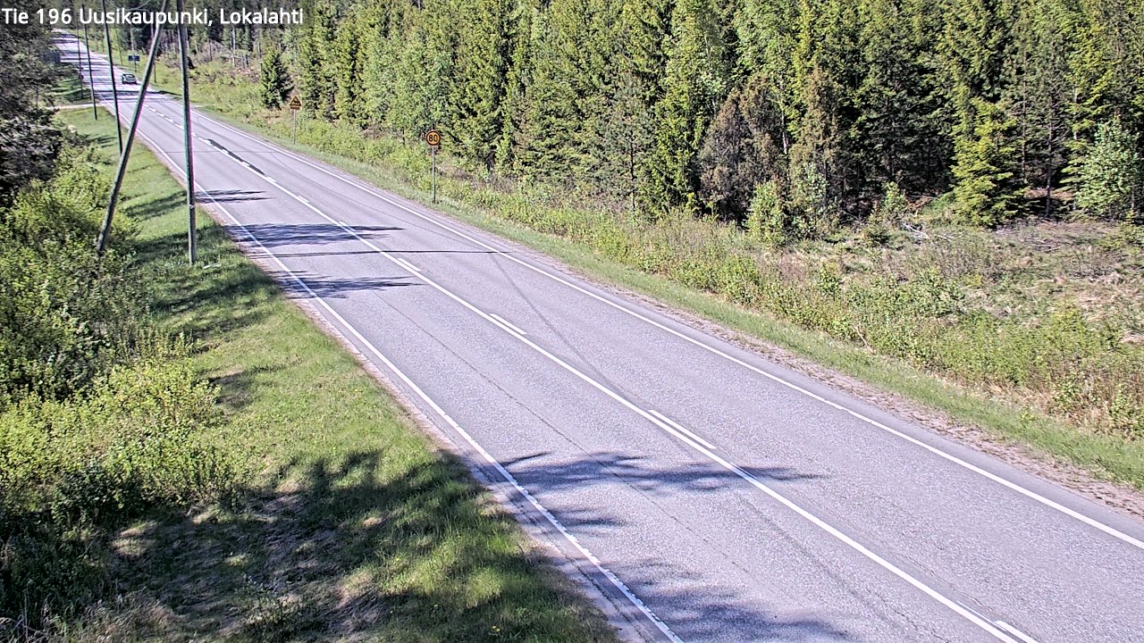 Kelikamerat Kuva Tie 196 Uusikaupunki, Lokalahti, Uusikaupunki, Varsinais-Suomi