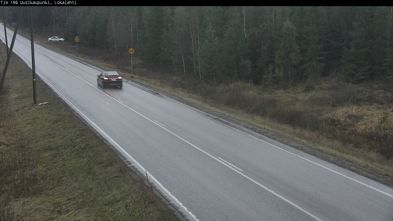 Weather Camera Image Väg 196 Nystad, Lokalax, Uusikaupunki, Varsinais-Suomi