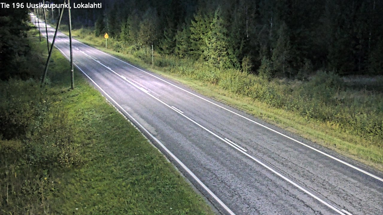 Kelikamerat Kuva Tie 196 Uusikaupunki, Lokalahti, Uusikaupunki, Varsinais-Suomi