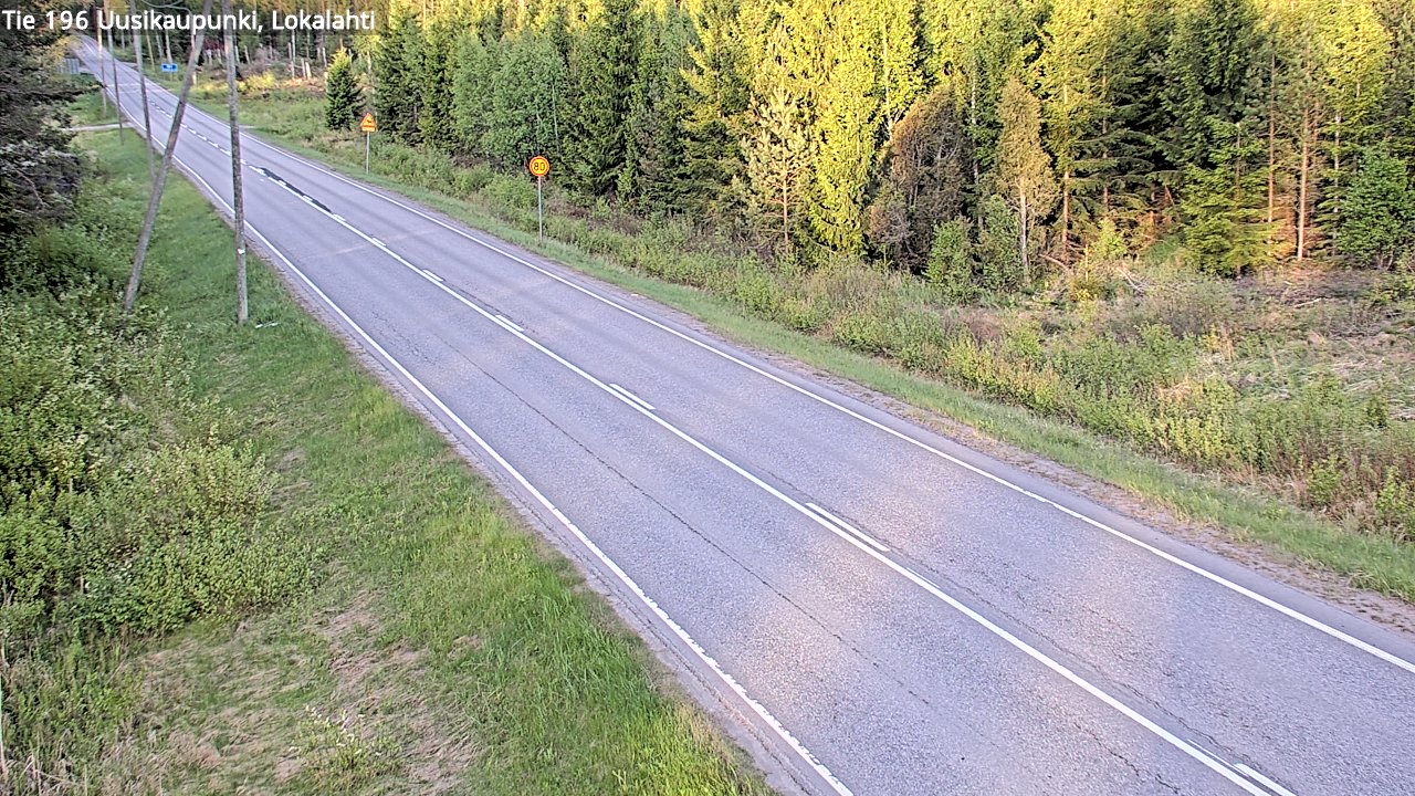 Kelikamerat Kuva Tie 196 Uusikaupunki, Lokalahti, Uusikaupunki, Varsinais-Suomi
