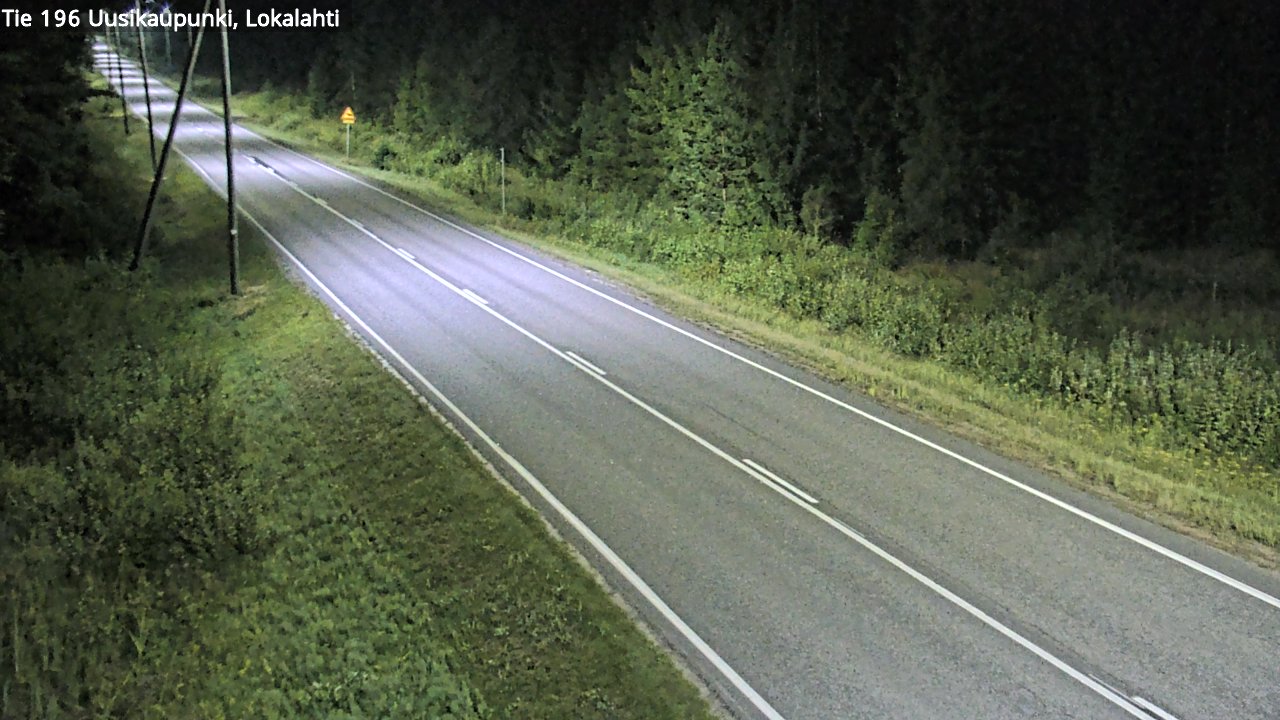 Kelikamerat Kuva Tie 196 Uusikaupunki, Lokalahti, Uusikaupunki, Varsinais-Suomi