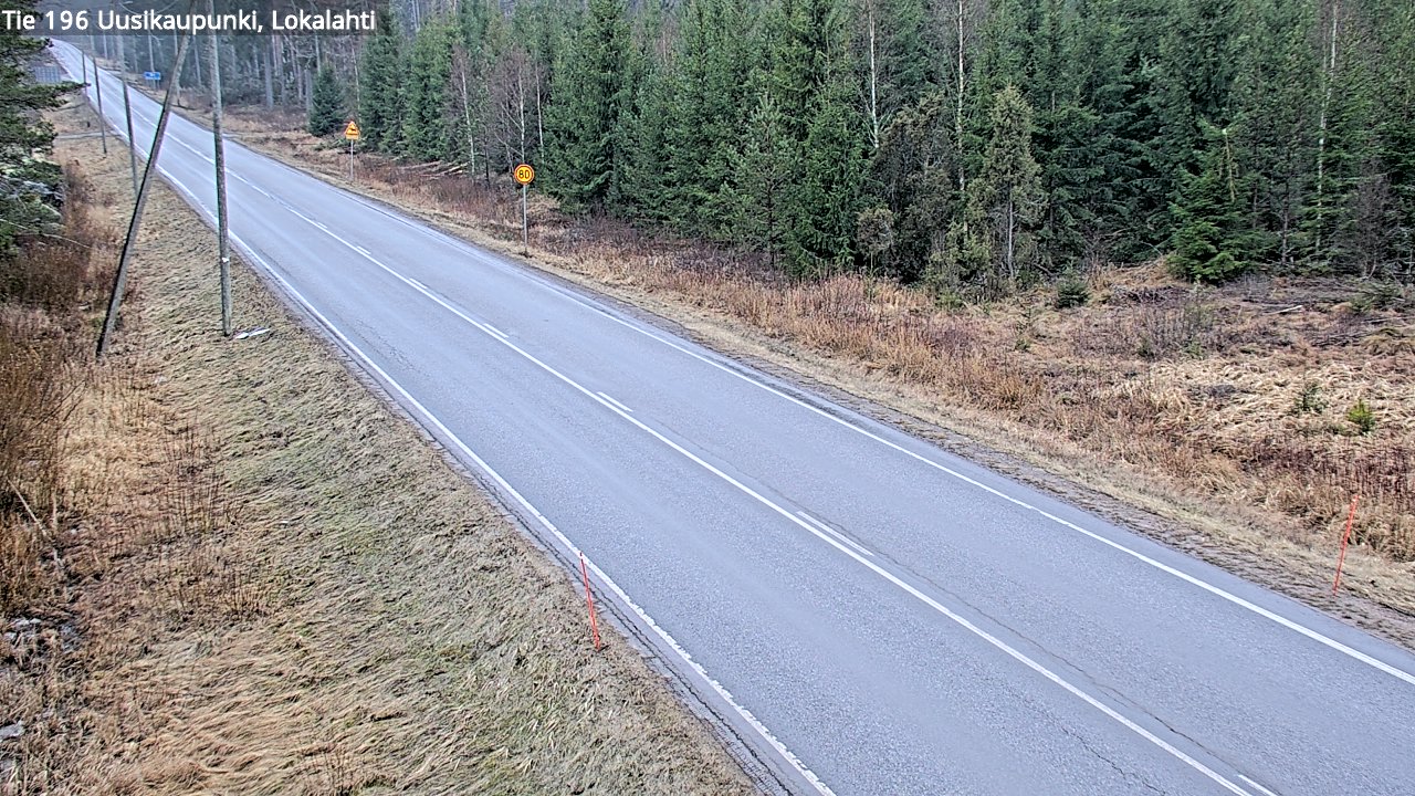 Kelikamerat Kuva Tie 196 Uusikaupunki, Lokalahti, Uusikaupunki, Varsinais-Suomi