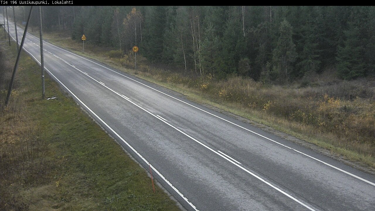 Kelikamerat Kuva Tie 196 Uusikaupunki, Lokalahti, Uusikaupunki, Varsinais-Suomi