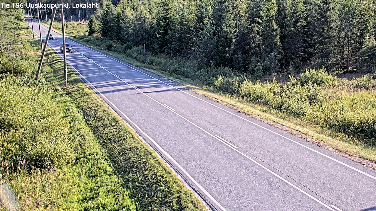 Kelikamerat Kuva Tie 196 Uusikaupunki, Lokalahti, Uusikaupunki, Varsinais-Suomi