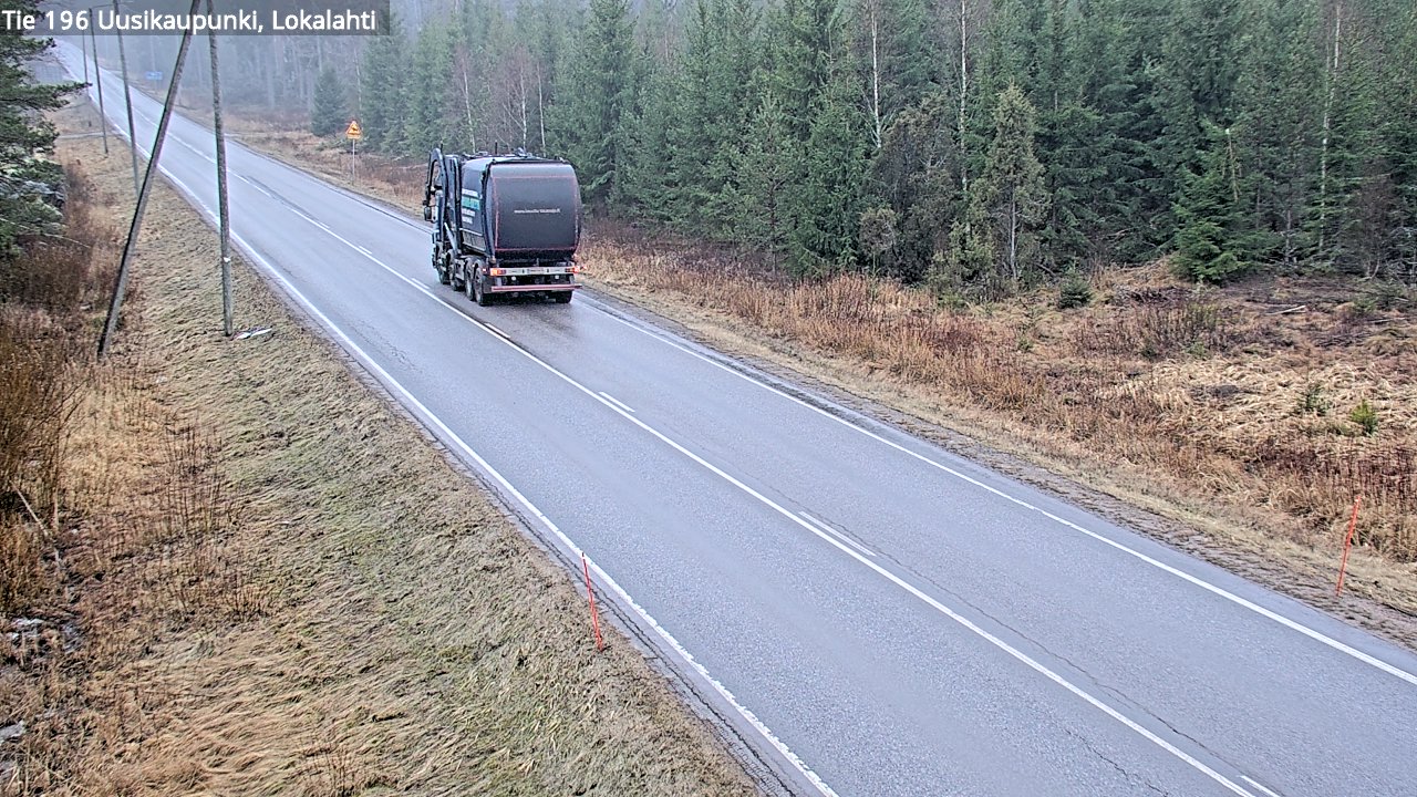 Kelikamerat Kuva Tie 196 Uusikaupunki, Lokalahti, Uusikaupunki, Varsinais-Suomi