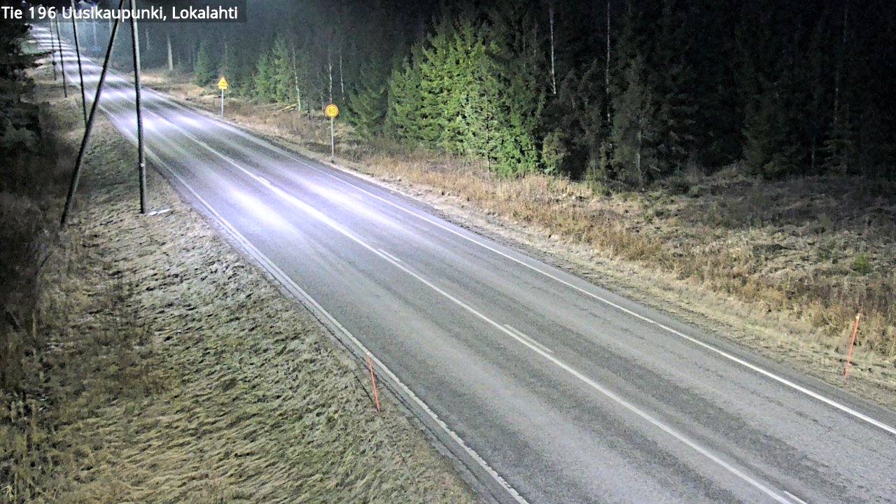 Kelikamerat Kuva Tie 196 Uusikaupunki, Lokalahti, Uusikaupunki, Varsinais-Suomi