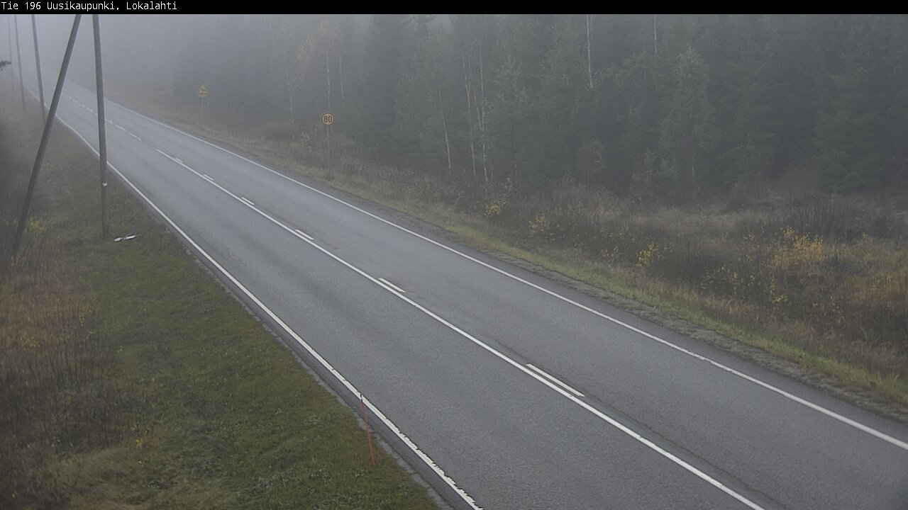 Kelikamerat Kuva Tie 196 Uusikaupunki, Lokalahti, Uusikaupunki, Varsinais-Suomi