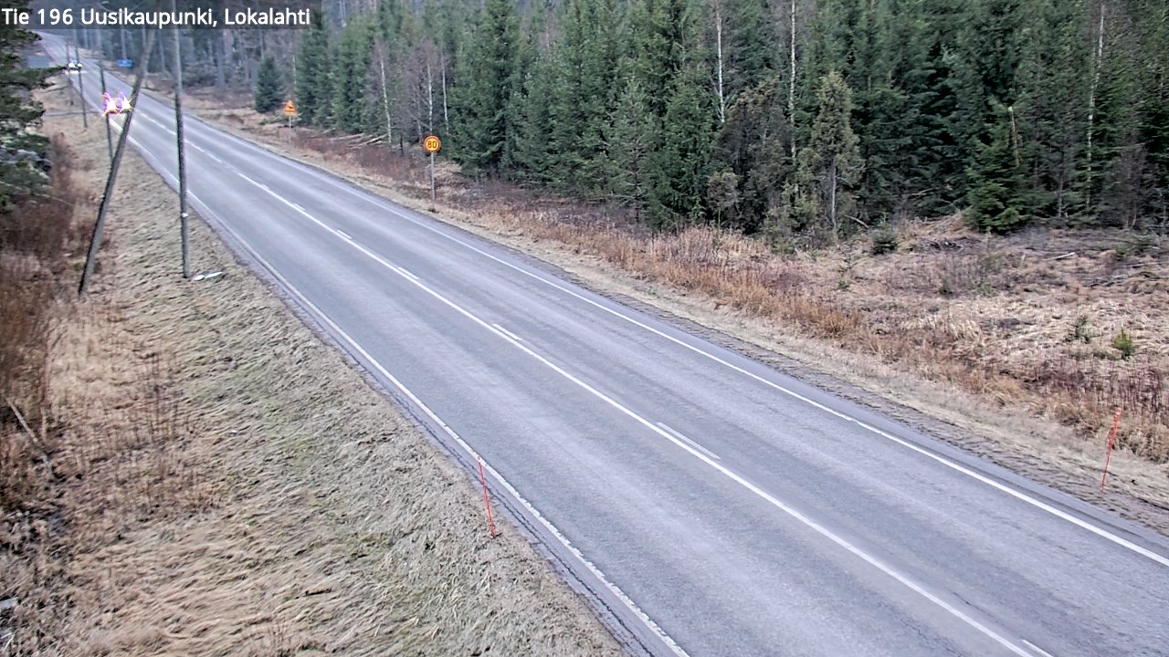 Kelikamerat Kuva Tie 196 Uusikaupunki, Lokalahti, Uusikaupunki, Varsinais-Suomi