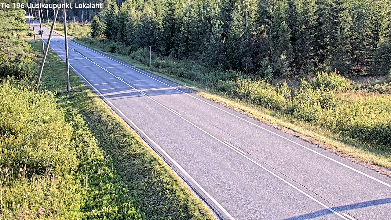Kelikamerat Kuva Tie 196 Uusikaupunki, Lokalahti, Uusikaupunki, Varsinais-Suomi
