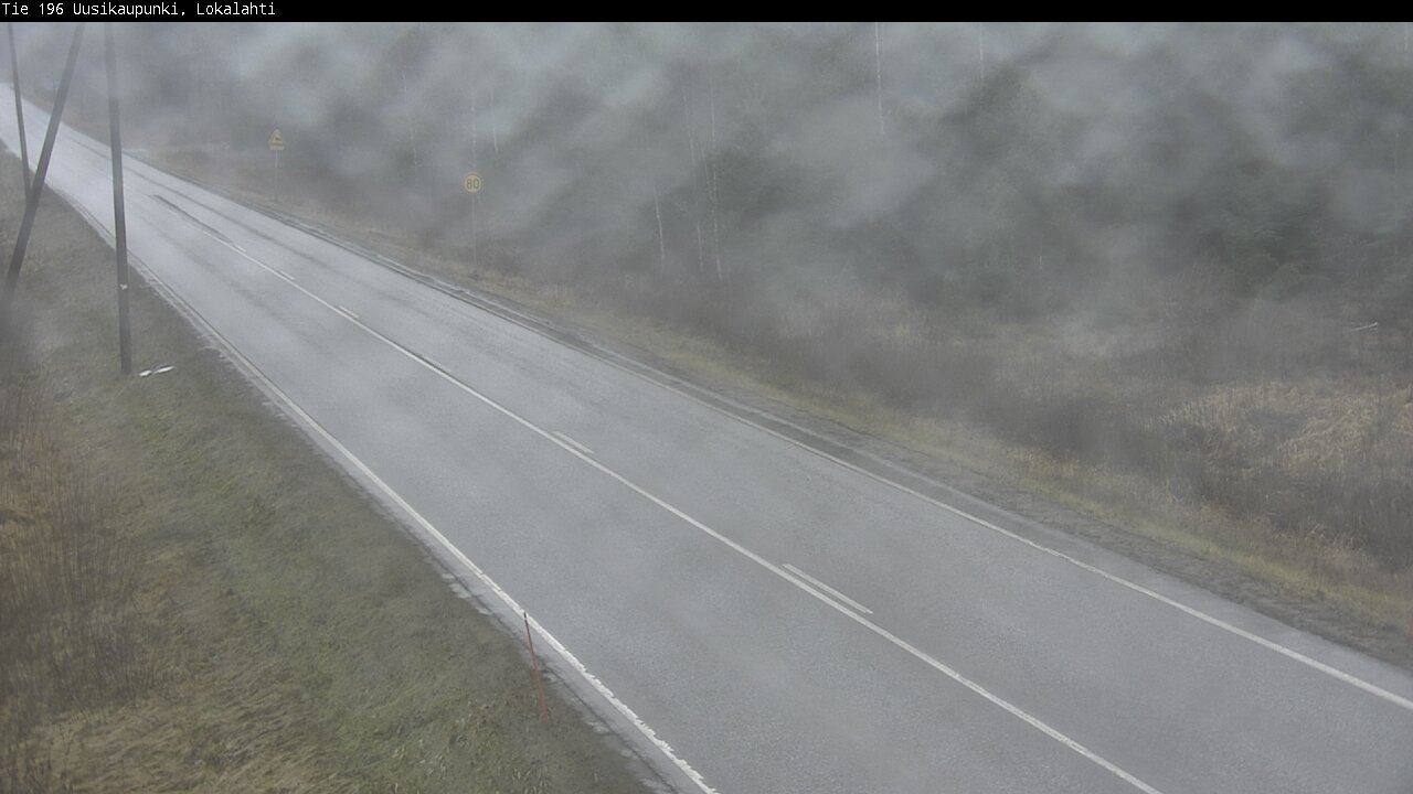 Weather Camera Image Väg 196 Nystad, Lokalax, Uusikaupunki, Varsinais-Suomi
