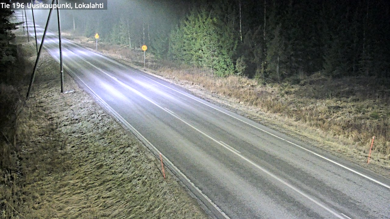 Kelikamerat Kuva Tie 196 Uusikaupunki, Lokalahti, Uusikaupunki, Varsinais-Suomi