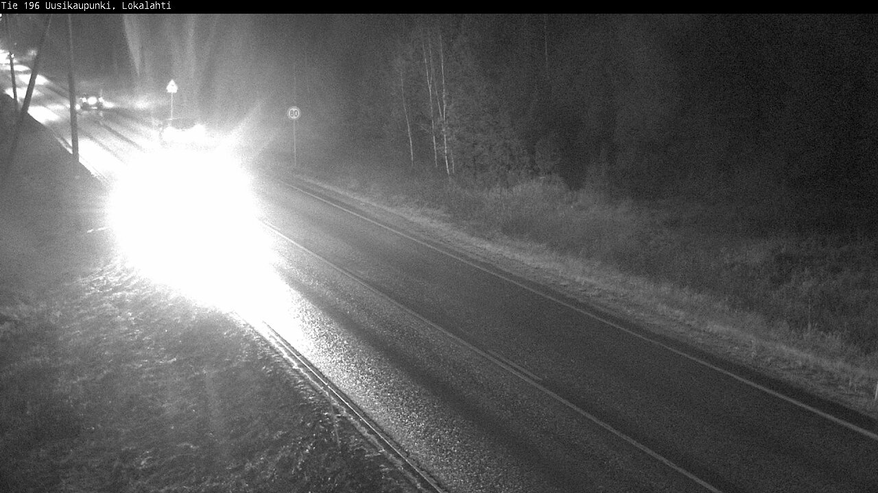 Weather Camera Image Väg 196 Nystad, Lokalax, Uusikaupunki, Varsinais-Suomi