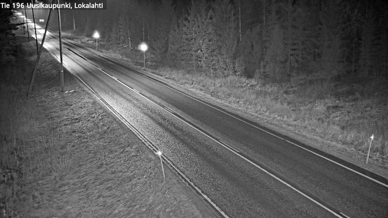 Kelikamerat Kuva Tie 196 Uusikaupunki, Lokalahti, Uusikaupunki, Varsinais-Suomi